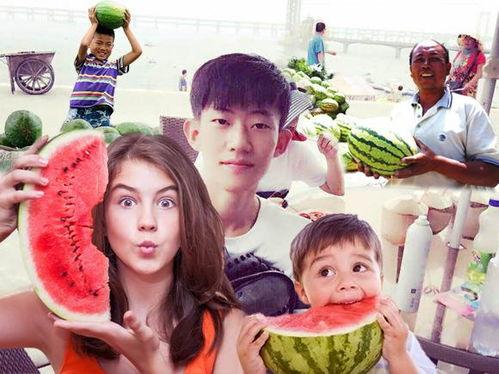 ps恶搞吃瓜视频